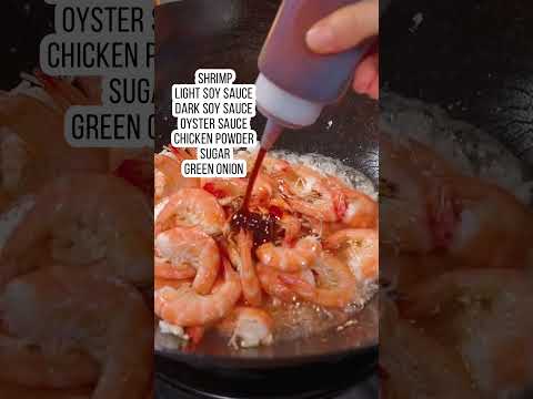 Stir fry shrimp