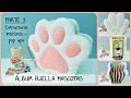 Álbum huella de mascota - Parte 3 - Estructuras interiores/pop up - Scrapbooking