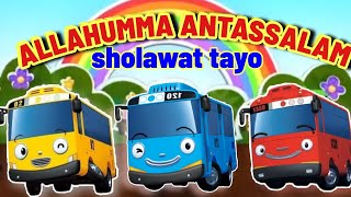 SHOLAWAT ANTASSALAM 🎶 SHOLAWAT VIRAL versi TAYO 🎶 lagu tayo terbaru