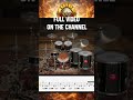 guns n' roses knockin' on  Drum Cover with sheet music how to play tutorial #drumcover #drumtrack 10