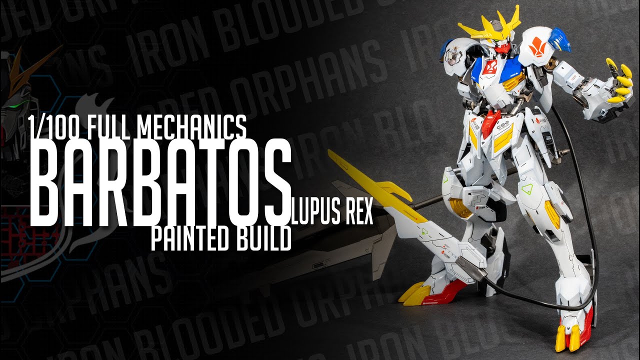 Full Mechanics Barbatos Lupus Rex | Painted Gunpla Build