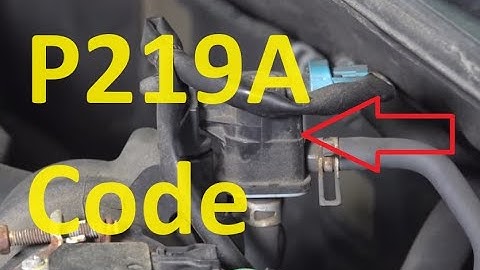 Causes and Fixes P219A Code: Bank 1 Air/Fuel Ratio Imbalance