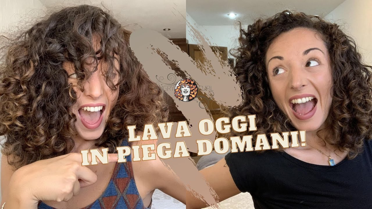 CAPELLI RICCI: LI LAVO OGGI, LI METTO IN PIEGA DOMANI | Angry Curl