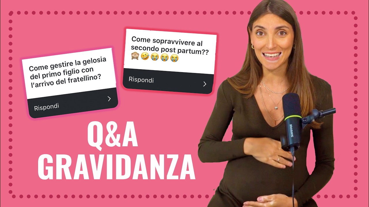 PAURA del parto, secondo figlio? Domande sulla mia GRAVIDANZA (senza filtri)