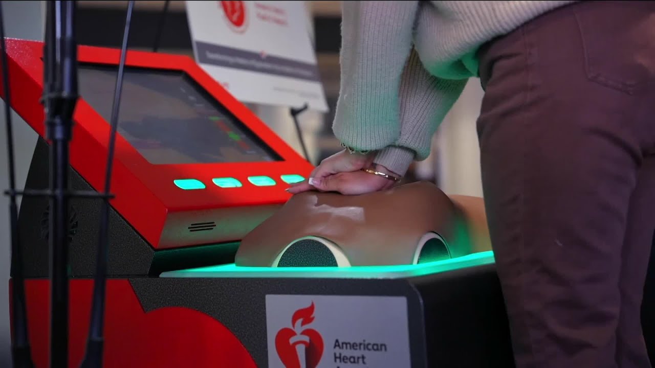 Virginia's First Mobile CPR Training Kiosk