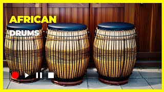 African Drums: Meditative States of Mind Through Rhythmic Stimulation