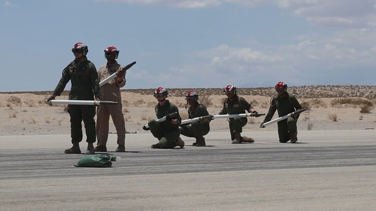 FARP with Marines of Marine Light Attack Helicopter Squadron (HMLA) 773
