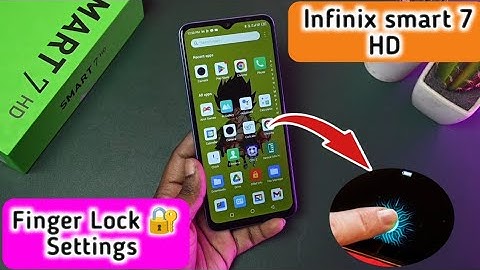fingerprint lock Infinix Smart 7 HD, Infinix Smart 7 HD in display fingerprint, Infinix Smart 7 HD