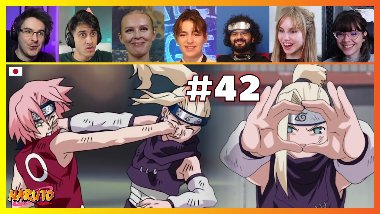 Naruto Episode 42 | Sakura VS Ino | Reaction Mashup ナルト