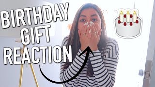 My Birthday Vlog & Bday Gift Reaction!!