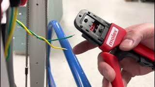 FRC 6328 Molex SL wire crimping demonstration