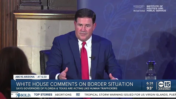 Governor Ducey steers clear of Florida, Texas bord...