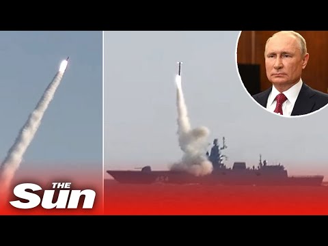 Russia 'successfully' tests Putin's new 6,100mph hypersonic missile.
