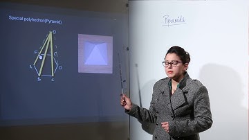 Pyramid Chapter l Free Online l ICSE CLASS 8 | MATHS | CHAPTER 16 | VISUALISING SOLID SHAPES l L127