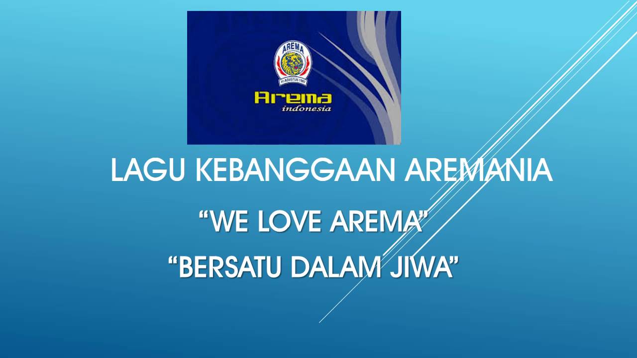 Chants Suporter Indonesia Bersatu Dalam Jiwa Aremania YouTube