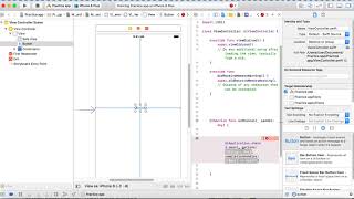 How to create link button Xcode 9 iOS Tutorial