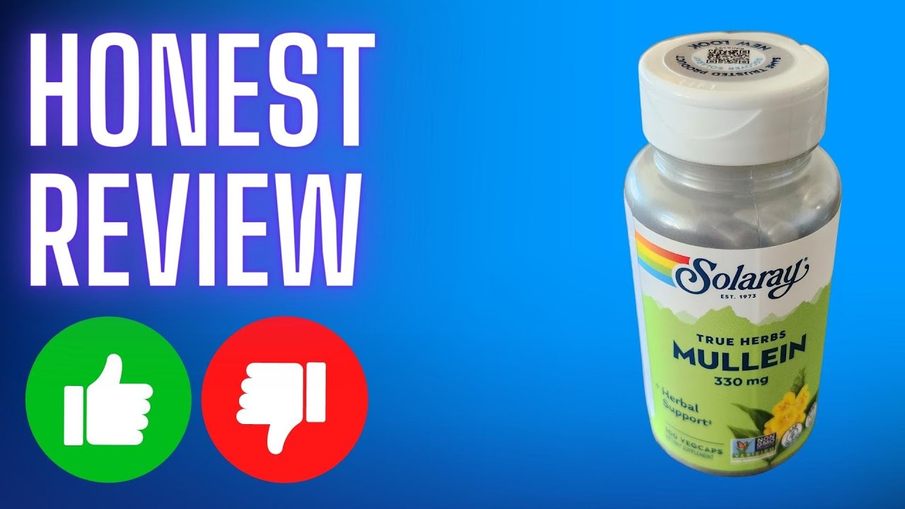 My Experience Taking SOLARAY Mullein Leaf 330mg