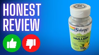 My Experience Taking SOLARAY Mullein Leaf 330mg