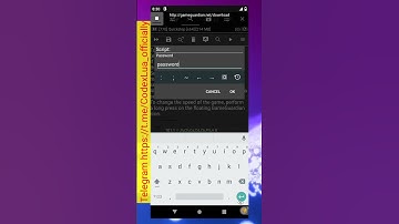 Password pro lua [Game Guardian]