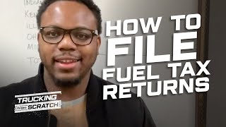 Trucking 101: How To File Fuel Tax Return | Quarterly IFTA