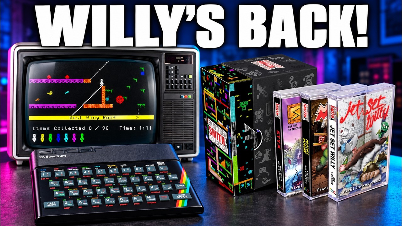 Manic Miner & Jet Set Willy Return in a New Collection! - YouTube