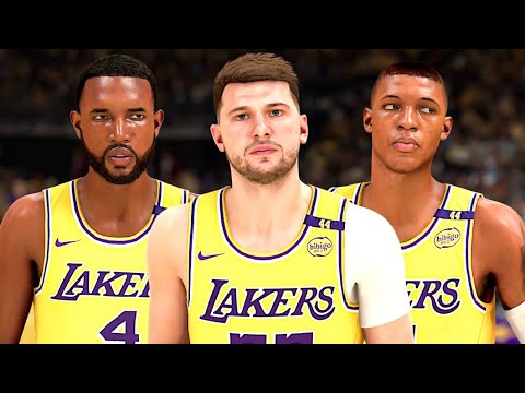 Rebuilding the Lakers After Being Eliminated in NBA 2K25! - YouTube