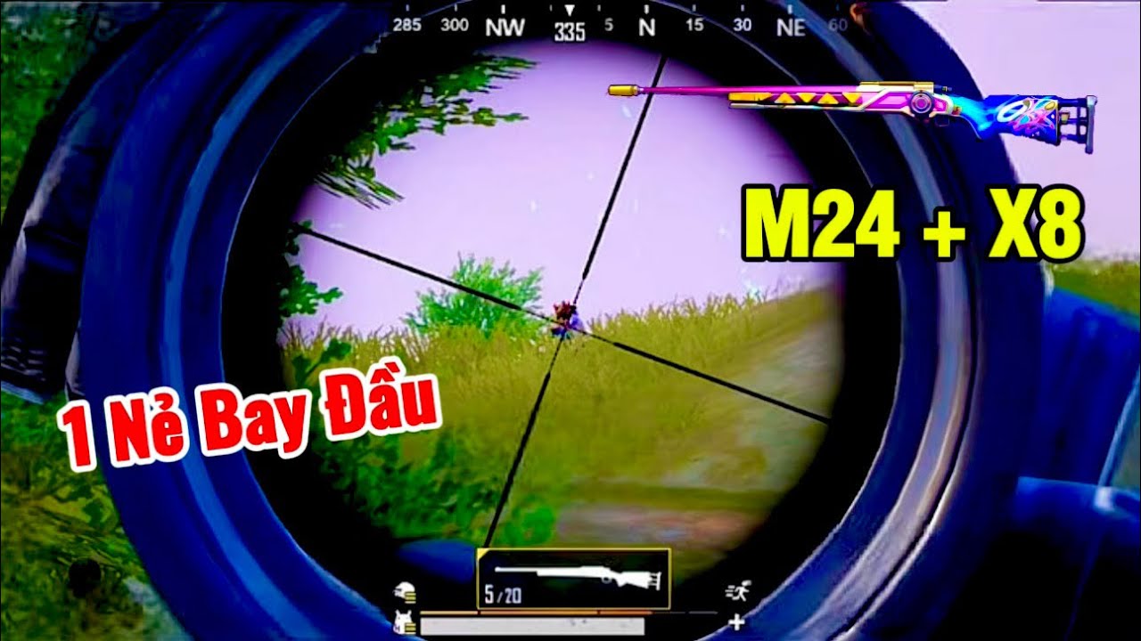Pha Bắn Sniper M24 Khiến Kẻ Địch Rớt Nài | Pubg Mobile 