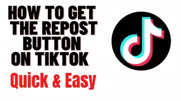 how to get the repost button on tiktok 2024