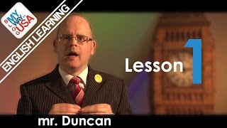 Мистер Дункан (mr Duncan English Learning) Урок 1 Мистер Дункан (mr Duncan English Learning) Урок 1