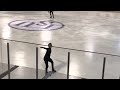 Daniel Grassl FS practice 23/03 @ Montpellier Worlds 2022