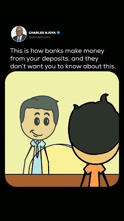 This is how banks make money from your deposits, and they don't want you to know about this.