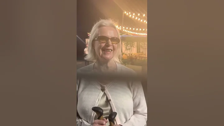 ABBA VOYAGE 1 Year anniversary Rare Meeting Frida. Asks my9 year old if she had a good time 27/5/23