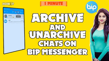 How to Archive and Unarchive Chats on BiP Messenger 2024 [Organize Your Conversations]
