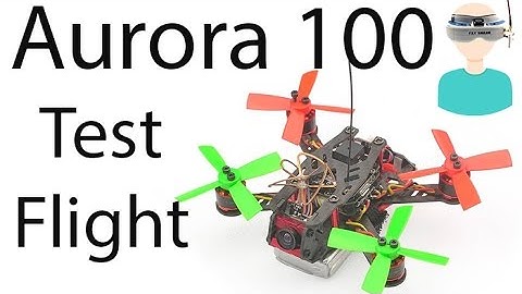Eachine Aurora 100 Mini Brushless FPV Racer - Test Flight