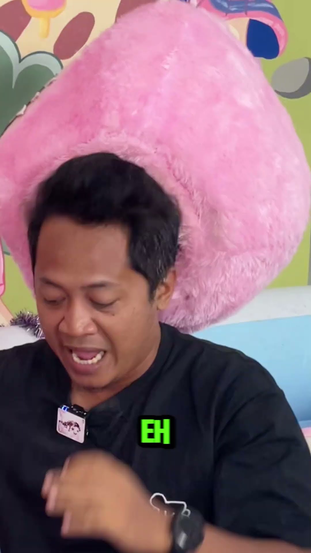 LEIKA LEXIE TAKUT BANGET LIAT AYAH JADI LABUBU #leika #shorts