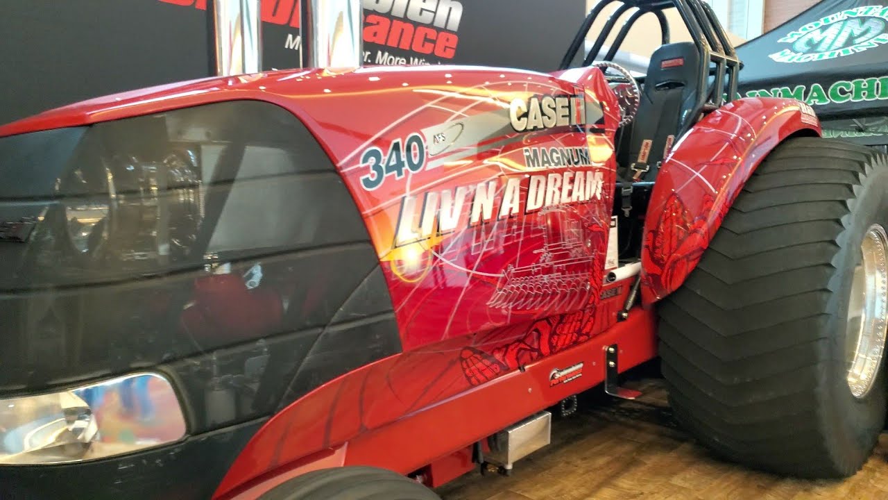 PULLERS ON DISPLAY @ PRI 2019. Performance racing industry tradeshow. Tractor pull. truck pull