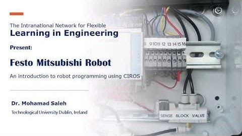 An introduction to robot programming using CIROS