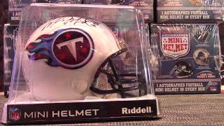 2017 Tri-Star Hidden Treasures Mini Football Helmets 10 Box Case 'Random Teams' GB