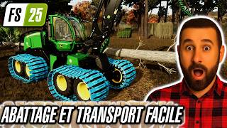 FS25 – La TECHNIQUE ULTIME pour charger le bois… même au CLAVIER ! 😱