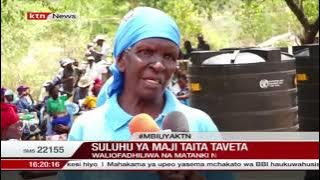 Shirika la kilimo na chakula  yafadhili wakaazi wa Taita Taveta na matanki ya maji