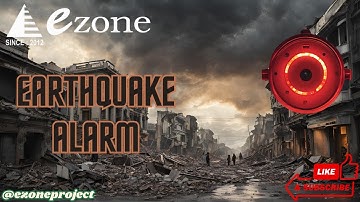 Earthquake Alarm Project | DIY Earthquake Detector Using Vibration Sensor 🌍⚠️