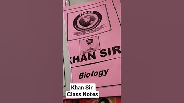 Khan Sir Class notes#class#pdf#shorts