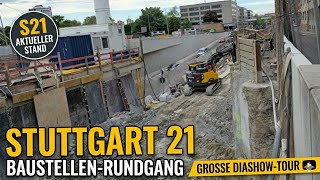 [DIASHOW] Stuttgart 21 BaustelleN Rundgang | 24.04.26 | #s21 #stuttgart21