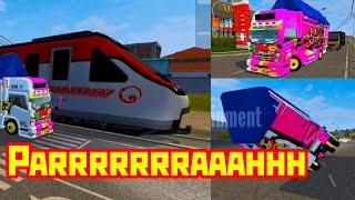 Kapten oleng parah Boss Muda | Truk Oleng Bussid