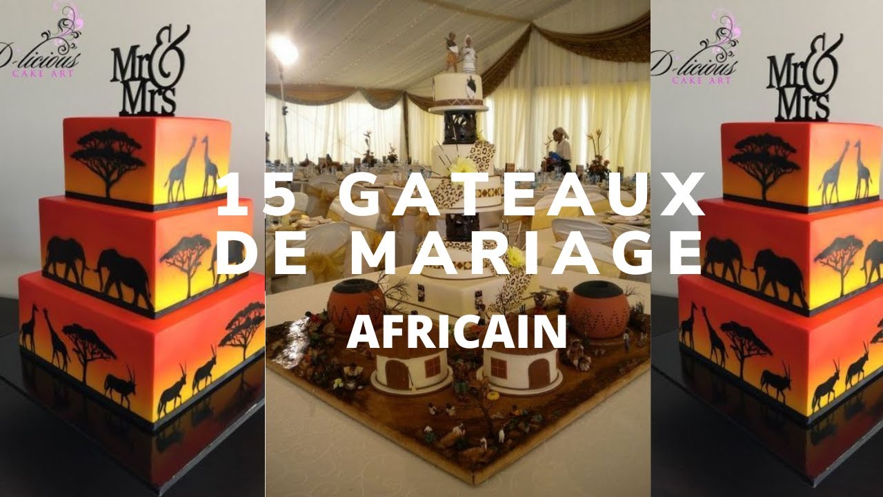 15  Gateaux De Mariage Africain 1