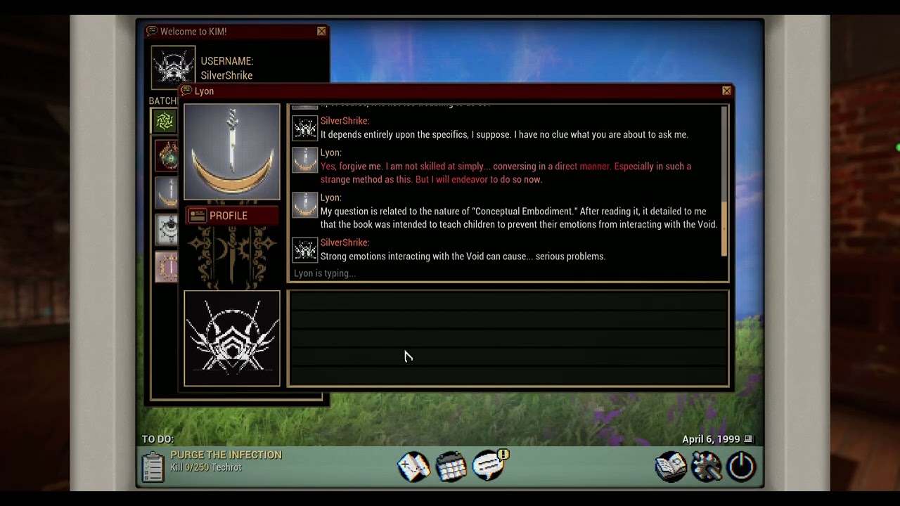 Warframe The Old Peace: Lyon asking about a book by Euleria Entrati