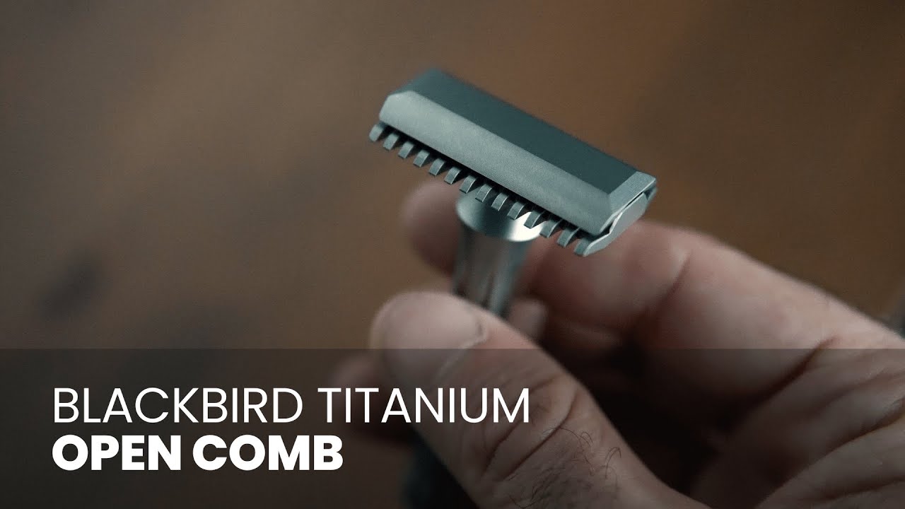 Blackbird Titanium Open Comb