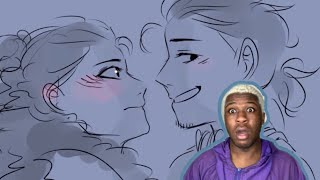 Reacting to Hamilton Satisfied animatic by szin