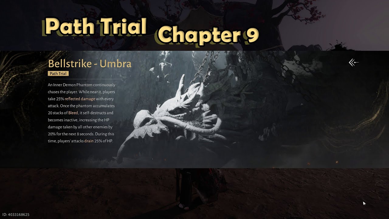 [Where Winds Meet] Path Trial Bellstrike Umbra Chapter 9