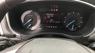 Cold Start: 2015 Ford Fusion 2.0T 2015 Ford Fusion Cold Start